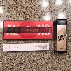 Huda Alluring Lipstick & Laritzy Liquid Beam